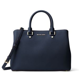 MICHAEL KORS SAVANNAH LARGE SATCHEL